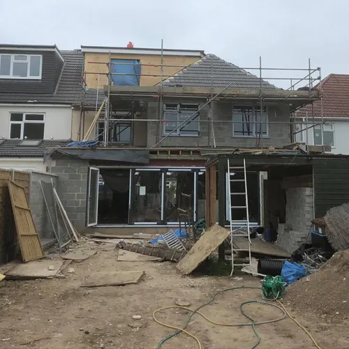 extension being built